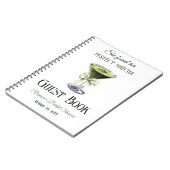 Son livre d'invité Parfait Matcha Fête des mariées (Côté gauche)