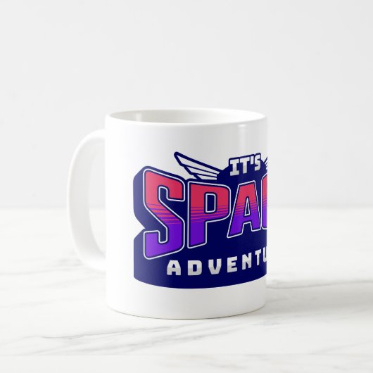 Son mug Aventure Spatiale (Devant gauche)
