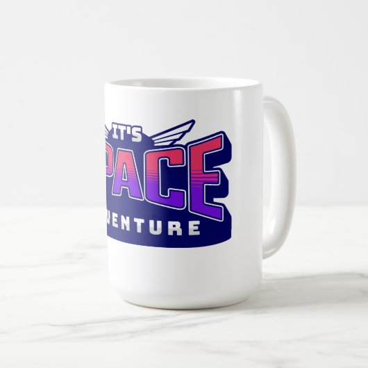 Son mug Aventure Spatiale (Devant droit)