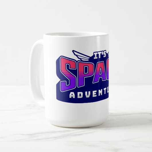 Son mug Aventure Spatiale (Devant gauche)