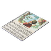 Son oeil est sur le carnet de moineau (Côté gauche)