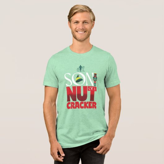 Son of a Nutcracker Graphic Tri-Blend Shirt (Voorkant volledig)