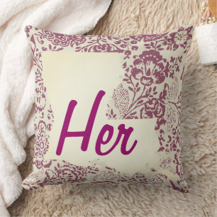 Son ou Son État Fleur Louisiana Coussin de Couleur