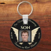 Son Photo Memorial Sleutelhanger (Voorkant)