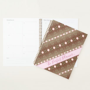 Son planificateur parfait avec des accents roses