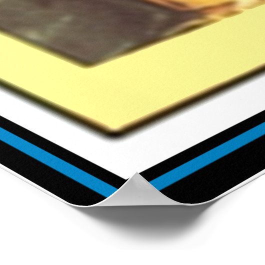 Son premier Poster vintage (Coin)