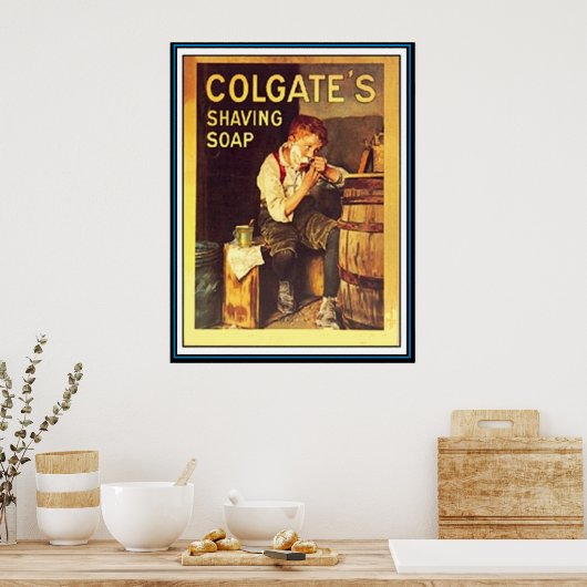 Son premier Poster vintage (Cuisine)