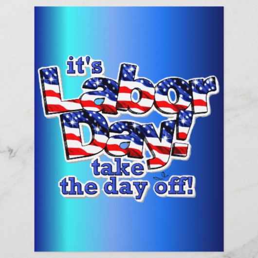 Son prospectus de la Fête du Travail (Devant)