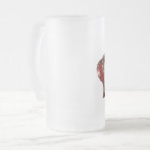 "Son Seigneurie" Verre Froid Beer Mug (Devant gauche)