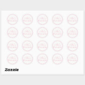 Son Sticker Mariage Favori Bride Rose-Brousse (Feuille)