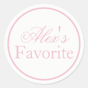 Son Sticker Mariage Favori Bride Rose-Brousse
