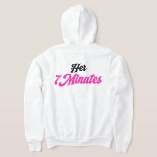 Son sweat à capuche zipé assorti de 7 Minutes