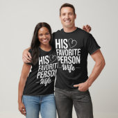 Son T-shirt de la personne préférée (Unisexe)