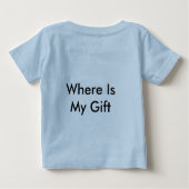 Son t-shirt My Birthday avec avant et arrière Text (Dos)