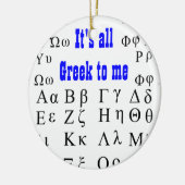 Son tout le Grec à moi ornement (Gauche)