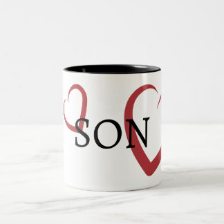 SON Typografie Tweekleurige Koffiemok