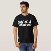 SON VAN EEN MAN MANNEN RETRO T-SHIRTS T - SHIRTS (Voorkant volledig)