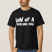 SON VAN EEN MAN MANNEN RETRO T-SHIRTS T - SHIRTS (Voorkant)