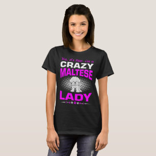 Son vrai je suis Madame folle Tshirt de chien