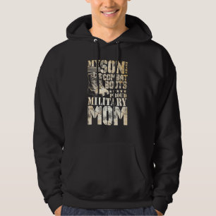 Son Wears Combat Boots Militaire Famil Hoodie