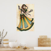 Sona Belly Dancer Poster (Keuken)