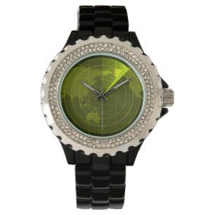 Sonar Wereldkaart Horloge