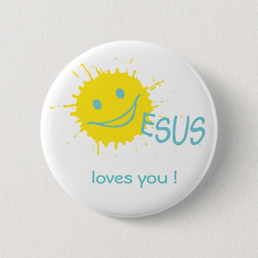 Sonburst Jesus Button Collectie (Voorkant)