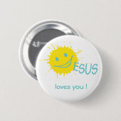 Sonburst Jesus Button Collectie (Voorkant /achterkant)
