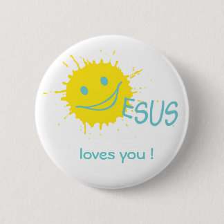 Sonburst Jesus Button Collectie