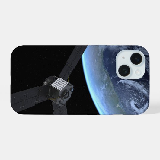 Sonde spatiale Juno durant son survol de la Terre (Verso Horizontal)
