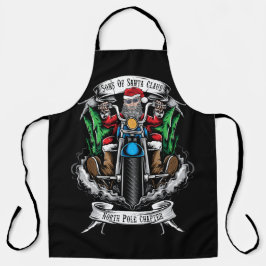 Sonen van de Noordpool van Santa Claus Schort
