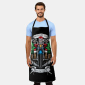 Sonen van de Noordpool van Santa Claus Schort (Gedragen)