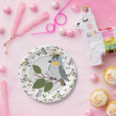 Song Bird Papieren Bordje (Feest)