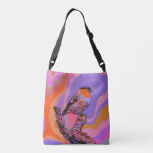 SONG BIRD RETRO KLEUR OVER HET TAS VAN DE DRUK (Achterkant)