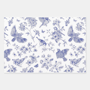 Song Bird Toile Inpakpapier Vel