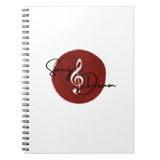 Song_Drum Carnet spiral éther