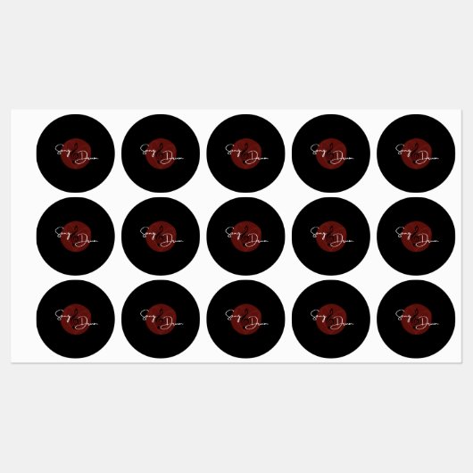 Song_Drum Stickers sous-monde étanches (Feuille)