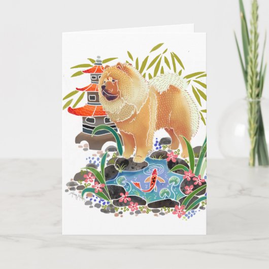 SONG MAO de Chow Art kaarten (Voorkant)