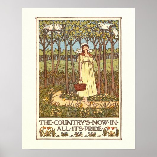 "Song of Spring" Poster (Voorkant)