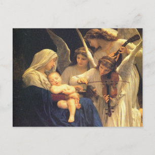 Song of the Angels, William-Adolphe Bouguereau Briefkaart