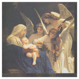 Song of the Angels, William-Adolphe Bouguereau Stof