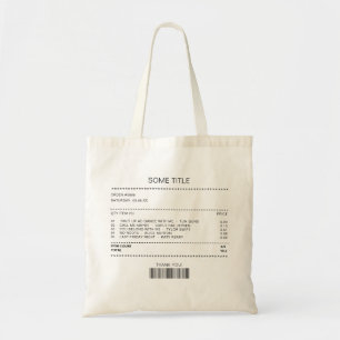 Song Ontvangst Afspeellijst Esthetische Trendy Min Tote Bag
