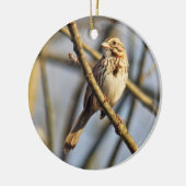 Song Sparrow Ornament (Links)