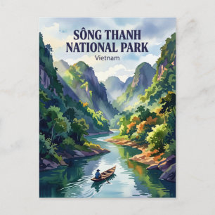 Sông Thanh Nationaal Park Vietnam Briefkaart