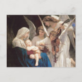 Song van Angels, William-Adolphe Bouguereau Briefkaart (Voorkant)