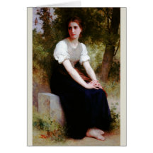 Song van de Nightingale door Bouguereau