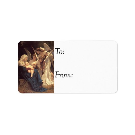 Song van het  Label van de kerstman Angels (Voorkant)