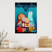 Song van het Zee Poster (Keuken)