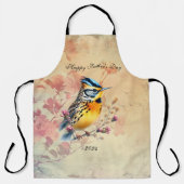 Songbird Happy Vaderdag Schort (Voorkant)