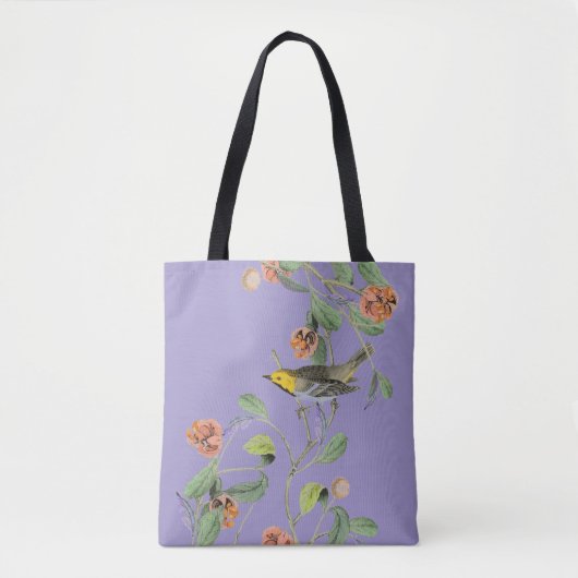 Songbird Lavender Blue Tote Bag (Voorkant)
